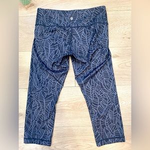Lululemon Banana Leaf Cropped Leggings